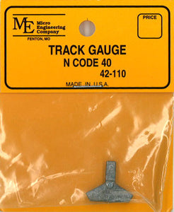 Ancho de vía 9 mm N Código para el n.° 40: Micro Engineering Railways Track 42-110