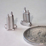 Gas cylinder with trolley: Micro Engineering unpainted kit N (1:160) 80142