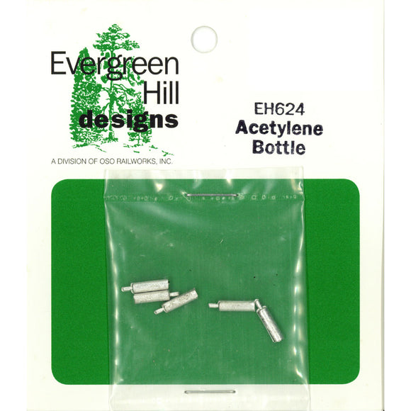 Cilindro de gas 5 piezas : Evergreen Hill Design Kit sin pintar HO(1:87) 624