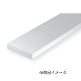 Square bar 0.4 x 4.8 x 350 mm: Evergreen plastic material, non-scale 118