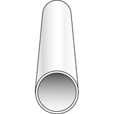 Round pipe 4mm outer diameter, 2.5mm inner diameter, 350mm length : Evergreen plastic material, non-scale 225