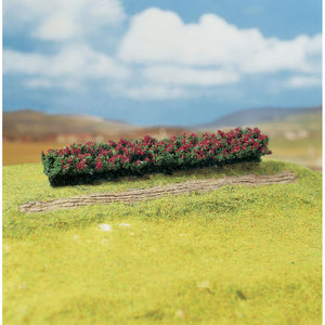 Red flower hedge : Farrer - Finished - Non-scale 181352