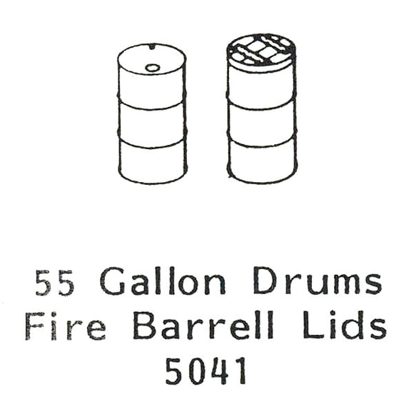 55 gallon drum: Grantline unpainted kit HO (1:87) 5041