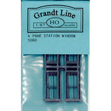 Marco de ventana de estilo occidental: kit sin pintar Grant Line (piezas) HO (1:87) 5060