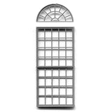 Western style window with round window frame : Grant Line Unassembled Kit (Parts) HO(1:87) 5092