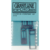 木门 Victorian Shopfront Assembly : Grant Line Unpainted Kit (Parts) HO(1:87) 5115