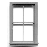 Western-style window frame: Grant Line unpainted kit (parts) HO (1:87) 5117