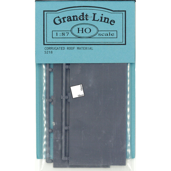 Cartón corrugado para techos: kit sin pintar Grant Line (piezas) HO (1:87) 5218
