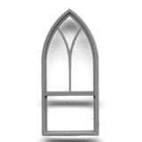 Ventana de estilo occidental Marco de ventana gótica: Grant Line Kit sin pintar (piezas) HO(1:87) 5254