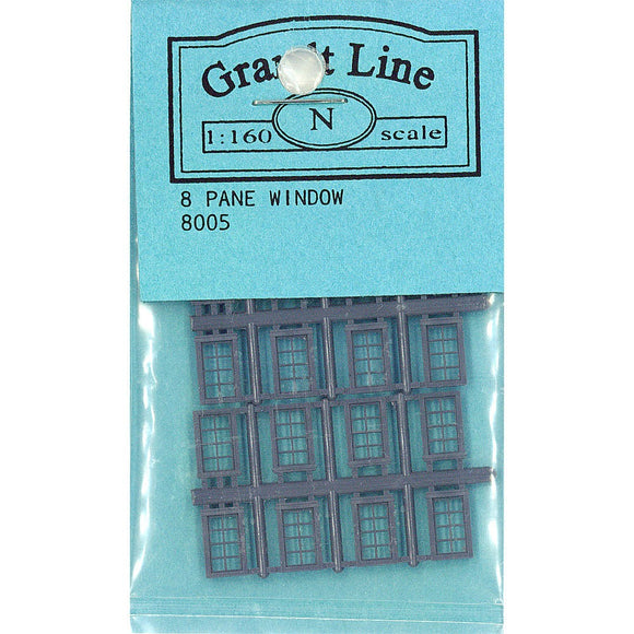 Western style window frame: Grant Line unpainted kit (parts) N(1:160) 8005