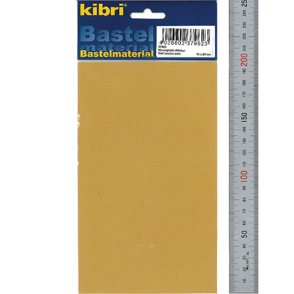 Ladrillo (amarillo) 120 x 200 mm, 1 hoja: cucaracha, material plástico N (1:150) 37962