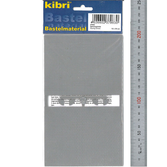 Pavement tile material 90 x 120 mm, 1 each: Kibli plastic material N (1:150) 37963
