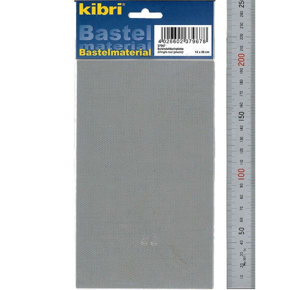 Tejado de tejas antiguas 120 x 200 mm 1 hoja: material plástico Kibli N (1:150) 37967