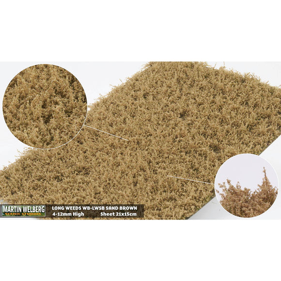 Tipo pelado (hierba, marrón arena) 12 mm de altura: Martin Uhlberg Sin escala WB-LWSB