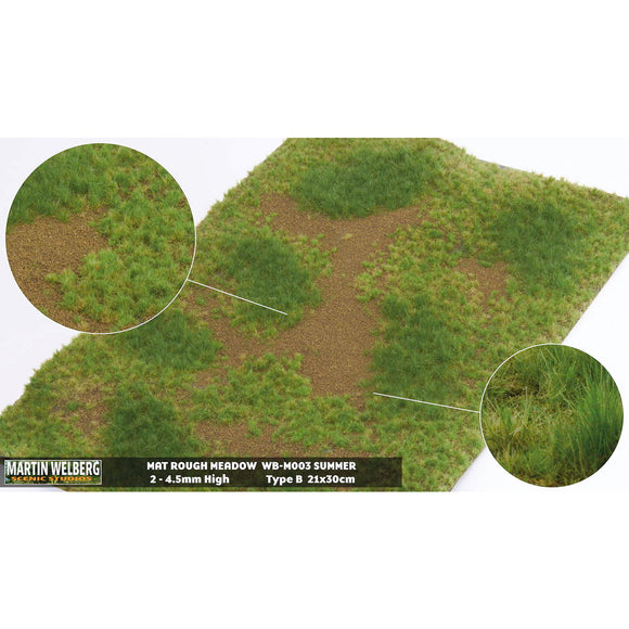 Mat Type (Pasture) Height 4.5mm Summer : Martin Uhlberg Non-Scale WB-M003
