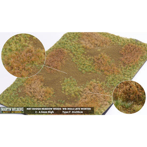Mat type (pasture) 4.5 mm high, winter, with powder : Martin Uhlberg Non-scale WB-M014