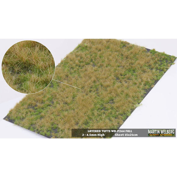 Peeled type (pasture) Early Autumn Height 4.5mm : Martin Uhlberg Non-scale WB-P244