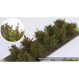Bush A, stock type, height 20mm, red, 10 plants : Martin Uhlberg Non-scale WB-SAR