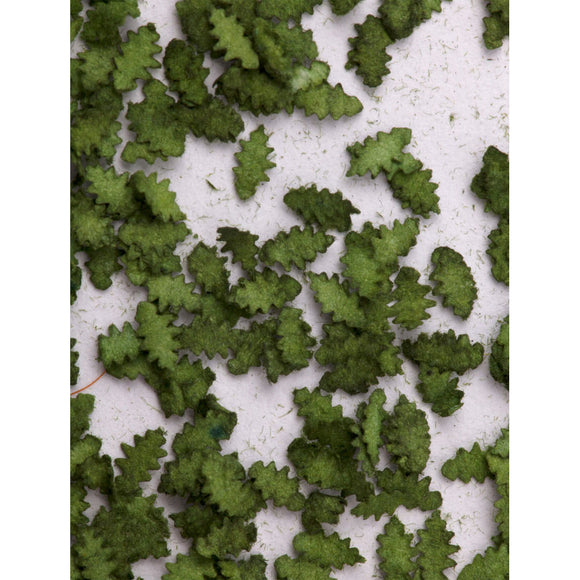 Material en polvo: hojas de roble (verde): material MBR, sin escala 50-6005