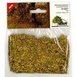 Material en polvo: hojas de roble (color otoñal): material MBR, sin escala 50-6007