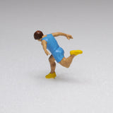 运动员娃娃，短跑运动员，目标 A：Sakatsuo，3D 打印，完成，HO (1:87) 204