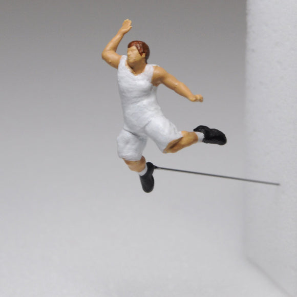运动员娃娃篮球扣篮 A：坂津 3D 打印成品 HO(1:87) 208