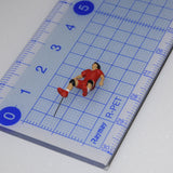 运动员娃娃，排球站姿，基本姿势 A：Sakatsuo，3D 打印，完成，HO (1:87) 212