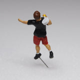 Athlete Doll Badminton Smash A: Sakatsu Producto terminado impreso en 3D HO (1:87) 215