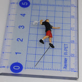 Athlete Doll Badminton Smash A: Sakatsu Producto terminado impreso en 3D HO (1:87) 215
