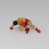 Athlete Doll Boxing Down A: Sakatsuo 3D printed finished product HO(1:87) 220