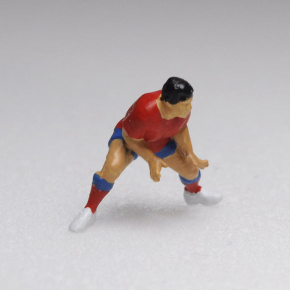 运动员玩偶橄榄球防守 B：Sakatsuo 3D 打印成品 HO (1:87) 226