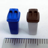 "Model" Beverage Recycling Box 4 pieces : Sakatsu 3D Printed Unpainted Kit HO(1:80 ) 710