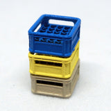 "Model" Bottle Crate (Milk Bottle Case) 6 pieces : Sakatsu 3D Printed Unpainted Kit HO(1:80 ) 711