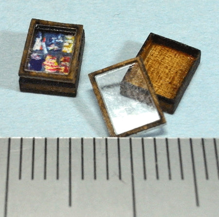 Wooden Candy Box Kit : Sakatsuo Unpainted Kit HO(1:87) 1301