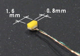 Paquete de 12 bombillas LED con chip de 1,6x0,8 mm Color Value: Sakatsuo Electronic Parts Non-scale 2205