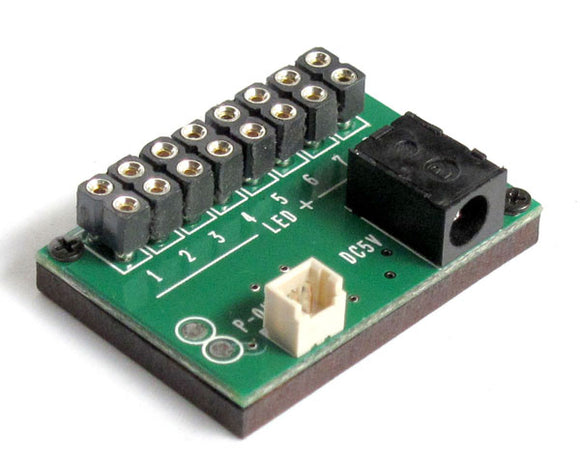 Always-on basic board (for 8 LED lights with connectors): Sakatau material 2570