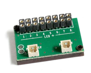 Always-on extension board (for 8 LED lights with connectors): Sakatau material 2571