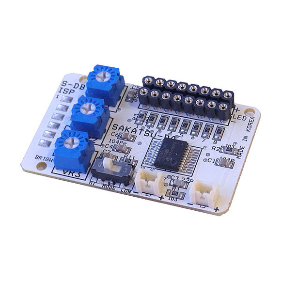 Flashing control Super 8 extension board (for LED with connector, 8 lights can be installed): Sakatsuo Electronic Components 2577