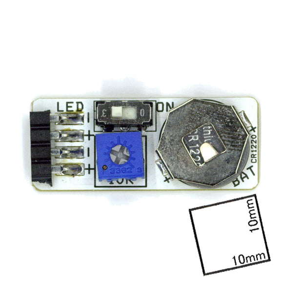 Atenuador LED fuente de alimentación mini botón tipo de batería: Sakatsuo Electronic Parts - Sin escala 2904
