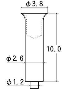 Air funnels 2.6-10.0 4 pcs: Sakatsuo detail up 1:24 3213