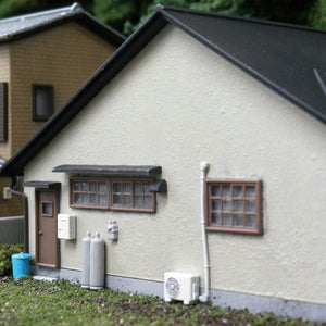 [Model] Door and Window (Old Style) Note: Kobaru Equivalent: Sakatsuo Unpainted Kit N(1:150) 3731