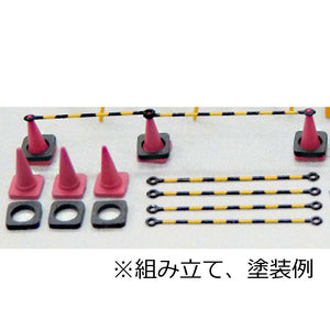 模型”彩色锥（白色）和锥杆套装 - Kobaru 等效物：Sakatsu 未上漆套件 N (1:150) 3744