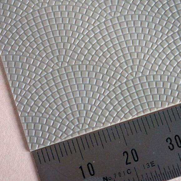 [Model] Planoita Fan Pattern Cobblestone Note: Kobaru Equivalent: Sakatsuu Material N (1:150) 3759