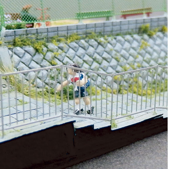 [Model] Flexible Fence (High) Note: Kobaru equivalent: Sakatsu Unpainted Kit N (1:150) 3845