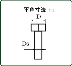 六角螺栓 0.8mm 扁平直径 : Sakatsu Detail up Non-scale 4490