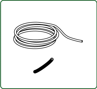 超细绳，外径约0.38 毫米，黑色：Sakatsu 材料无刻度 4510