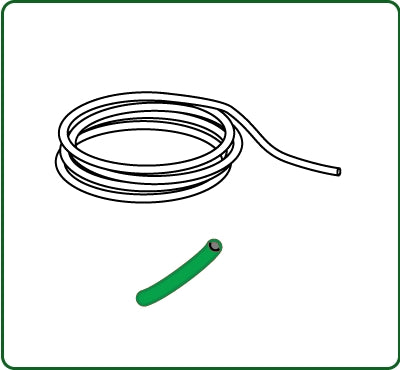 Superfine cord, outer diameter approx. 0.38 mm, green colour: Sakatsu Material: Non-scale 4514