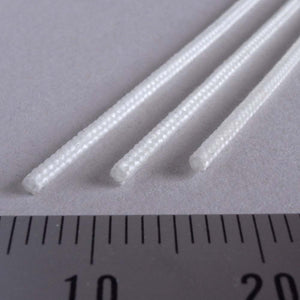 Fibre tube, outer diameter 1.4mm, white.