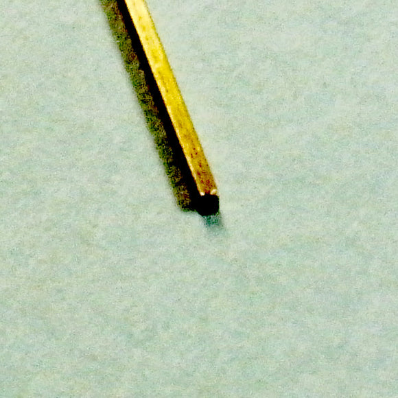 Alambre cuadrado de alpaca 0.6mmX0.6mm : Material Sakatsu Sin escala 4621