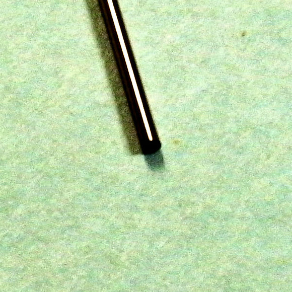 Tubo de acero inoxidable, diámetro exterior 0,5 mm, diámetro interior 0,3 mm: material Sakatsu, sin escala 4651